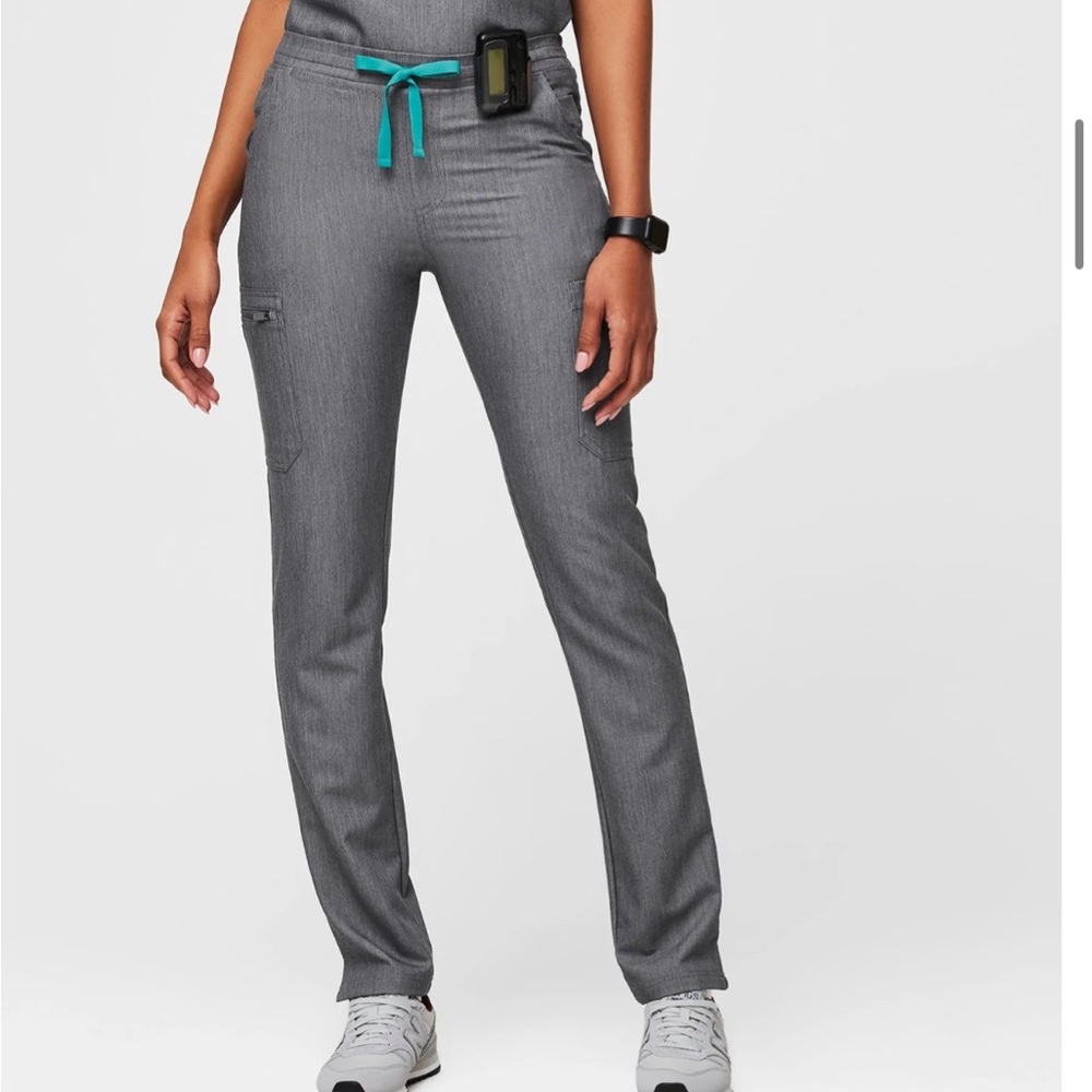 Figs Graphite Yola Skinny Scrub Pants XXS